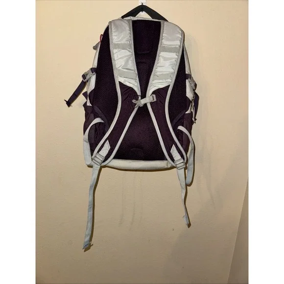 EDDIE BAUER Cassidy Day Pack Hiking Camping College BACKPACK 20L Purple And Gray - Picture 6 of 6